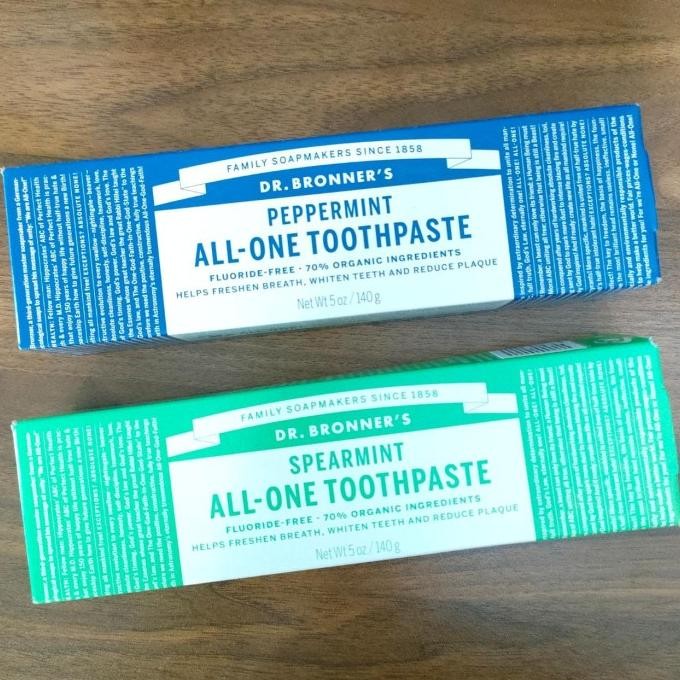 

Ready Organic Toothpaste Fluoride Free Pasta Odol Gigi 140 gr - Dr Bronner