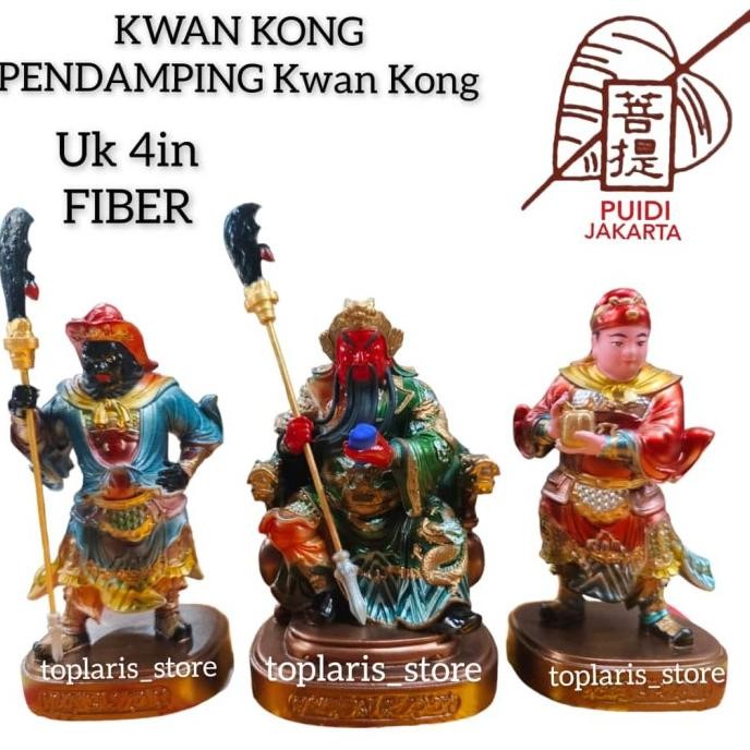 

Ready Patung Kwan Kong Set Fiber