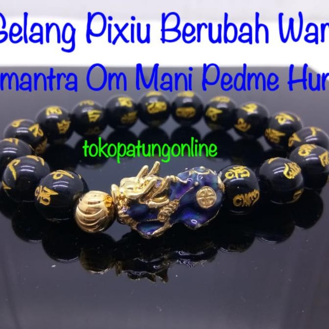 

Ready Gelang Pixiu Berubah Warna Premium