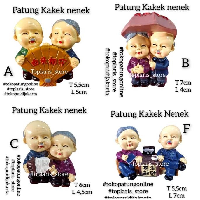 

Ready Patung Kakek Nenek Fiber Kecil 023