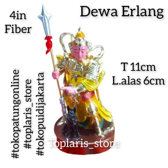 

Ready Patung Dewa Erlang Berdiri 4in Fiber
