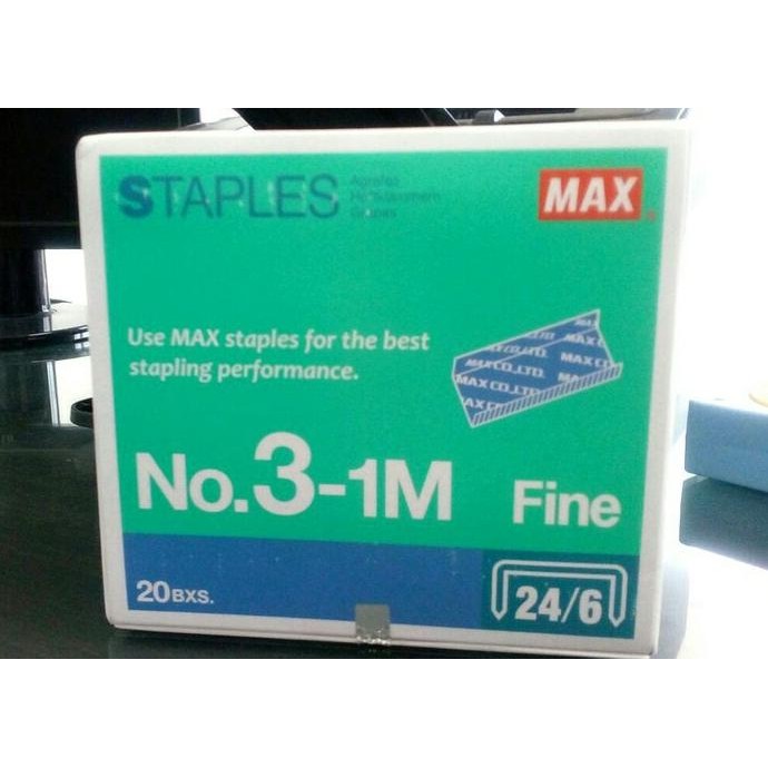 

ISI STAPLES MAX NO 3 ORIGINAL DAN TERPERCAYA