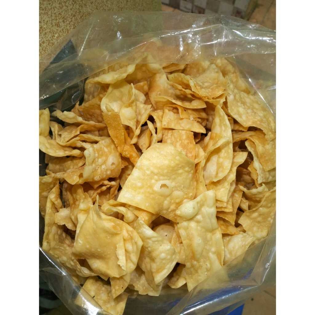 

Pangsit Gurih Tidak Pedas Setengah Kiloan 500 Gram