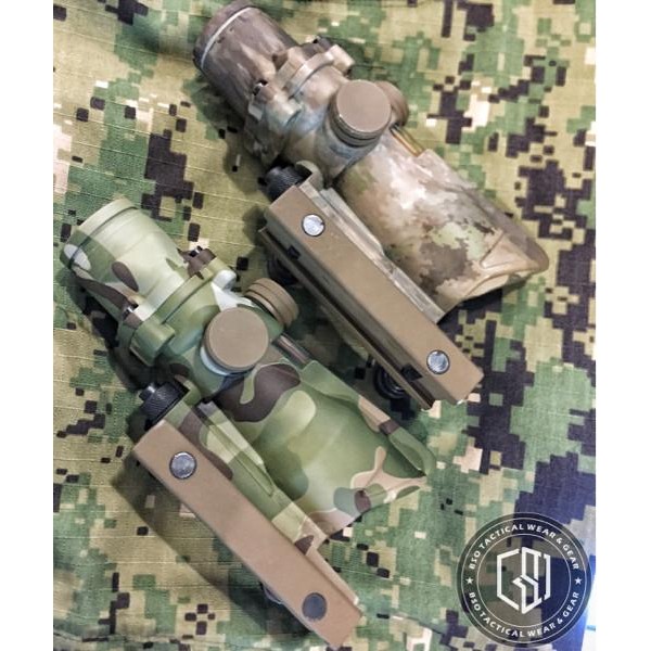 Scope ACOG 1x32 Red Dot Sight Tactical Airsoft Scope Metal Premium