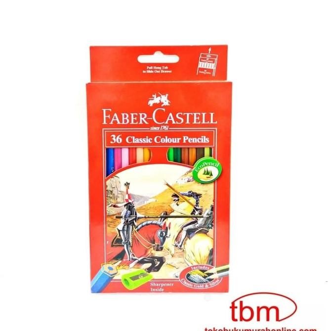 

Sale Pensil Warna 36 Classic Ht Colour Pencils Faber Castle