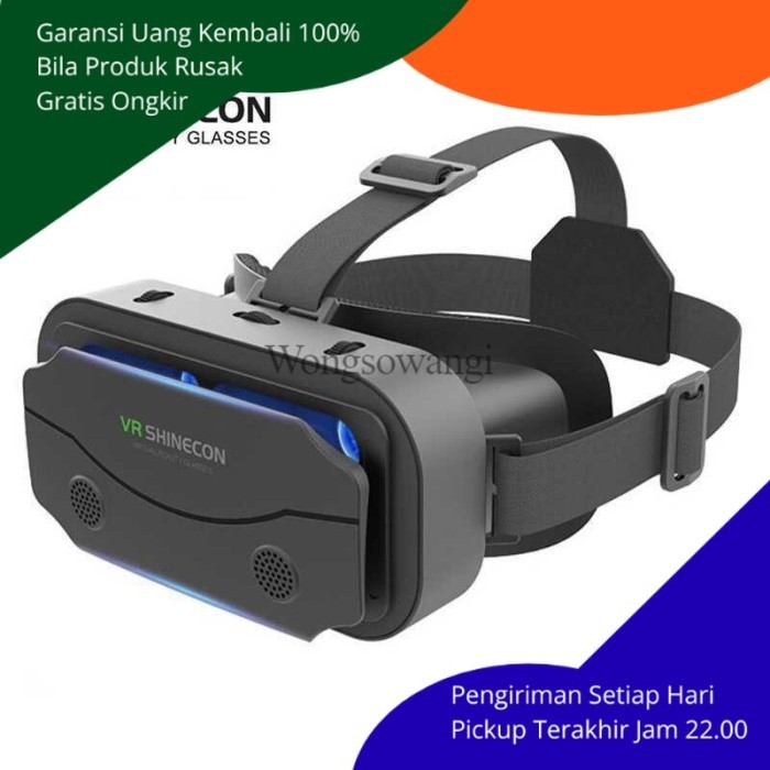 Ww Vr Virtual Reality Nonton Accessories Vrbox Handphone Box Anak Glasses Game Smartphone Head Murah