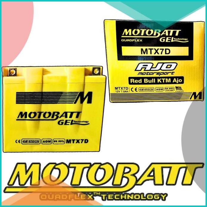 Aki Motor Tiger Revo Tiger 2000 Nouvo Scorpio Z Motobat MTX7D Original