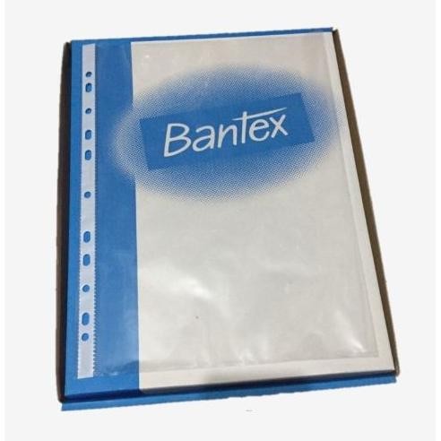 

PP Pocket Sheet Protector Folio Bantex isi 100