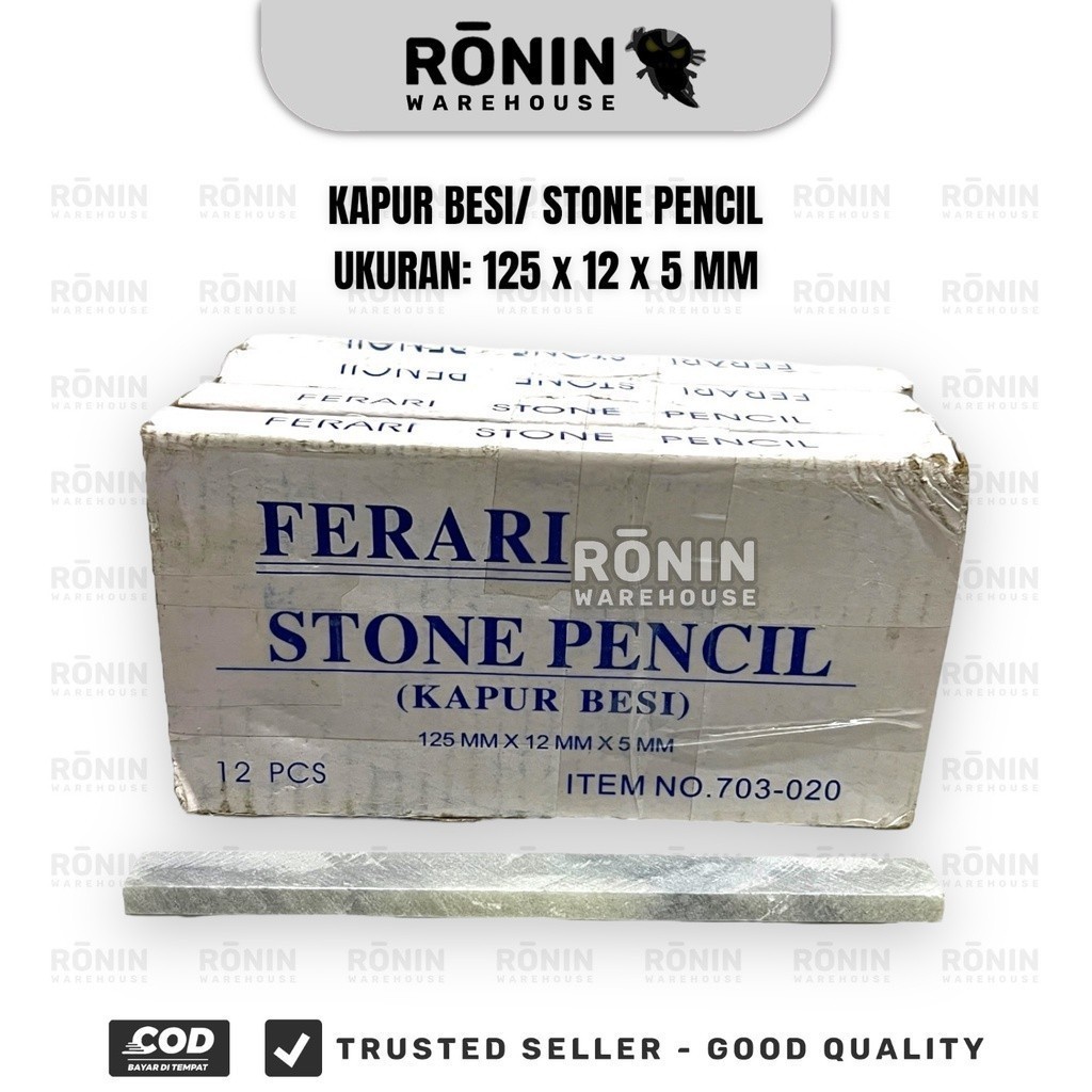 

FERRARI Kapur Besi Putih Pensil Tulis Stone Pencil