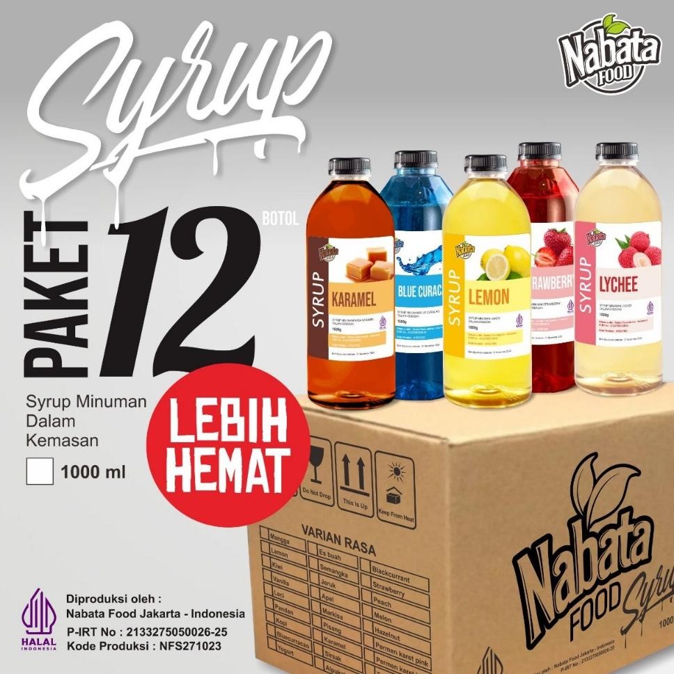 

Irup Raa Colat 1 Liter Nabata Food Chocolate Yrup 1Ml
