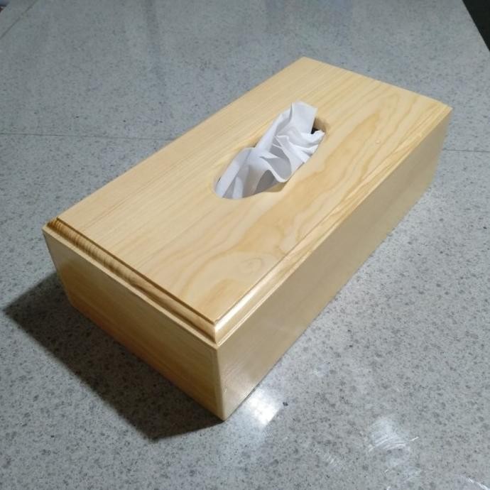 

Terbaru Tempat Kotak Tisu Kayu Pinus / Tissue Box Kecil