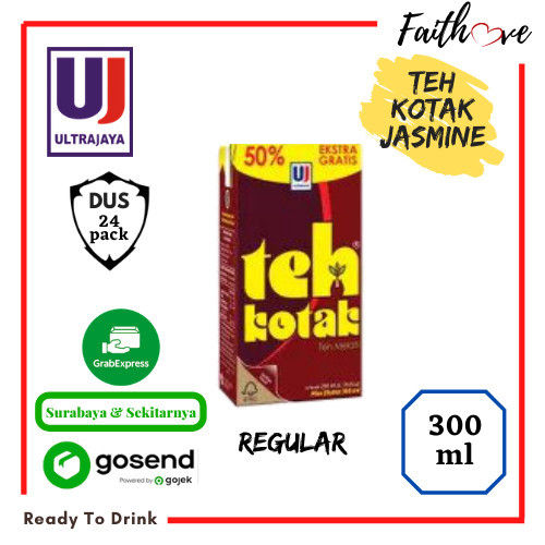 

Ready Stock Teh Kotak Ultra Jasmine 200 Ml (300 Ml) By Gojek Grab