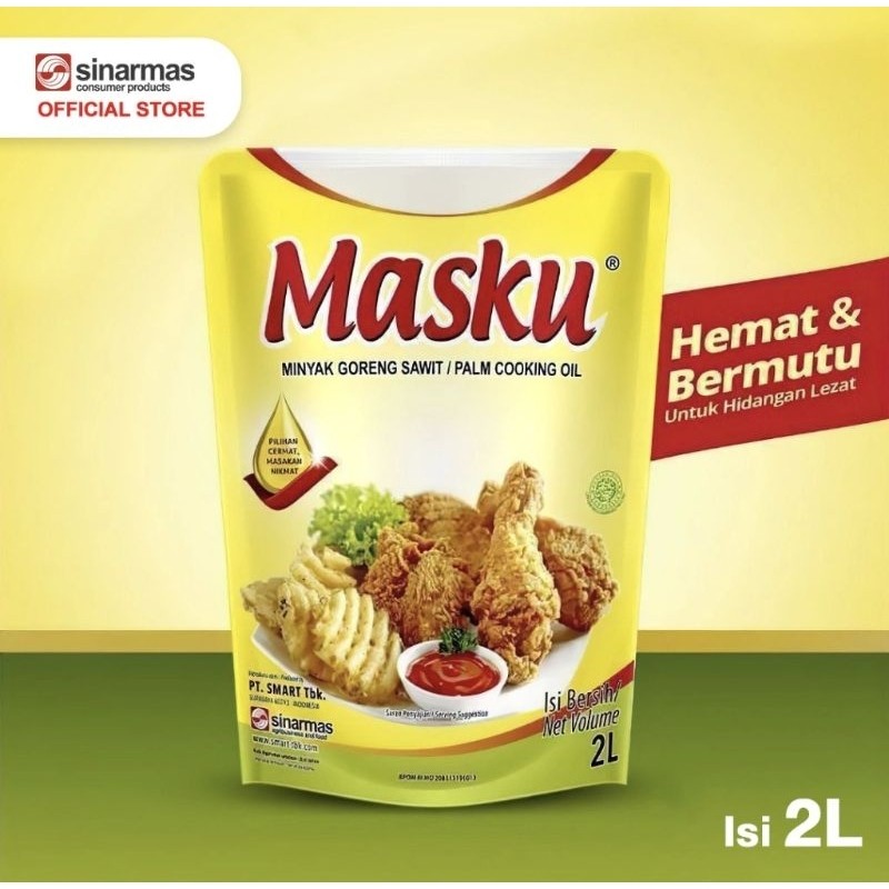 

Minyak Goreng Masku Premium 2 Liter