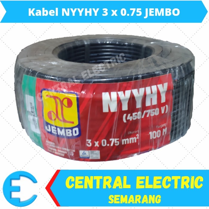 Kabel Nyyhy 3X0.75 Jembo 50M