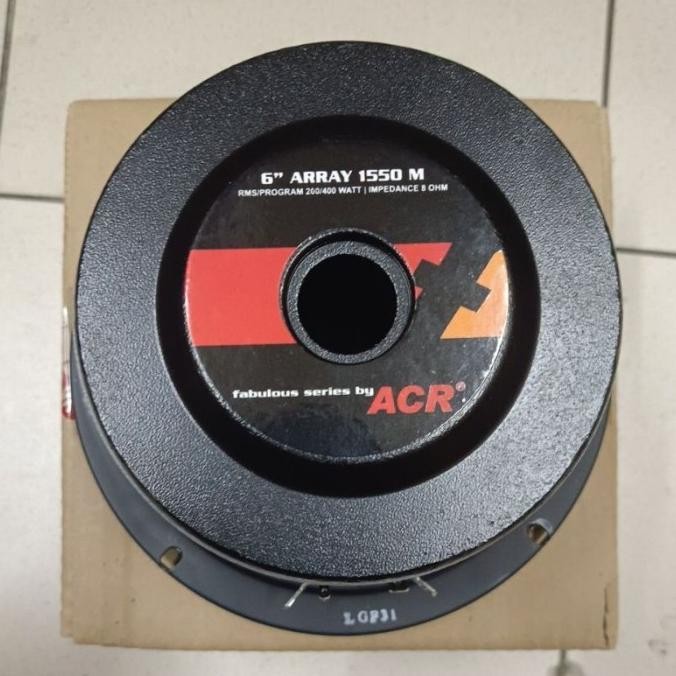Speaker Fabulous Series by ACR ARRAY 1550 M FAB 6 inch