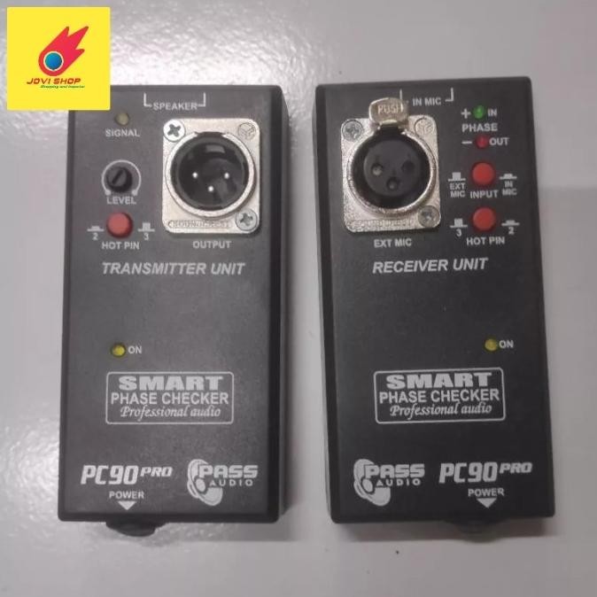 Phase checker pass audio peralatan sound system profesional