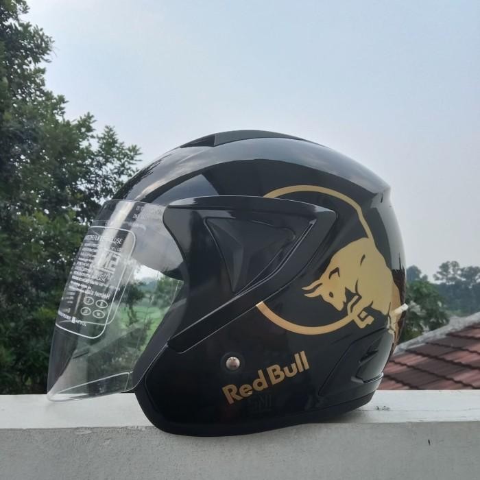 Helm Jp 13 Leopard (Hitam) Tosca Doff / Rx Helmet Sni Dewasa Mirip Gm