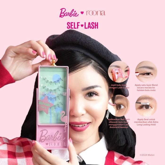 Barbie X Roona - Self-Lash (Lash Only) Diy Eyelash Extension | Pasang Sendiri Eyelash Extension. Bul