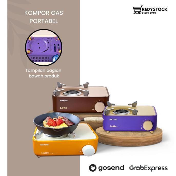 Kompor Gas Portable moka pot BBQ Hot pot Camping Latte Cassette BDZ150