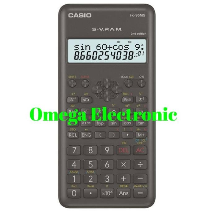 

Casio FX-95MS - Scientific Kalkulator Sekolah Calculator FX 95 MS