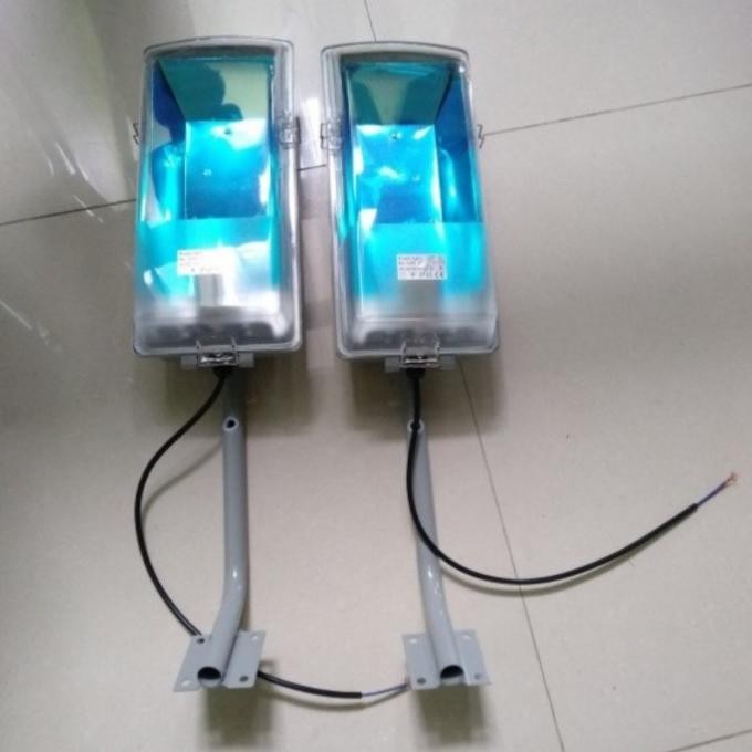KAP RUMAH LAMPU JALAN PJU LED WATERPOF OUTDOR FITING E27+ BREKET
