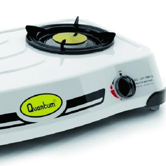 QUANTUM Kompor Gas 2 Tungku / Kompor Masak QGC-201DMPC Paket Hemat