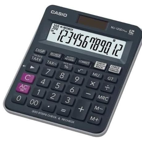 

NEW Casio MJ-120 D PLUS CHECK & CORRECT Kalkulator / Calculator MJ 120D