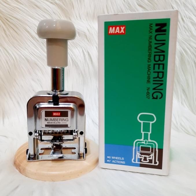 

TERLARIS - MAX NUMBERING MACHINE N-607 / 6 DIGIT