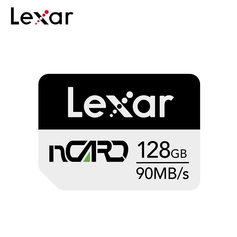 Lexar nCard Asli Berkualitas 128GB 256GB Kartu Nano Memori Flash Stabil Kecepatan Tinggi Kartu Memor