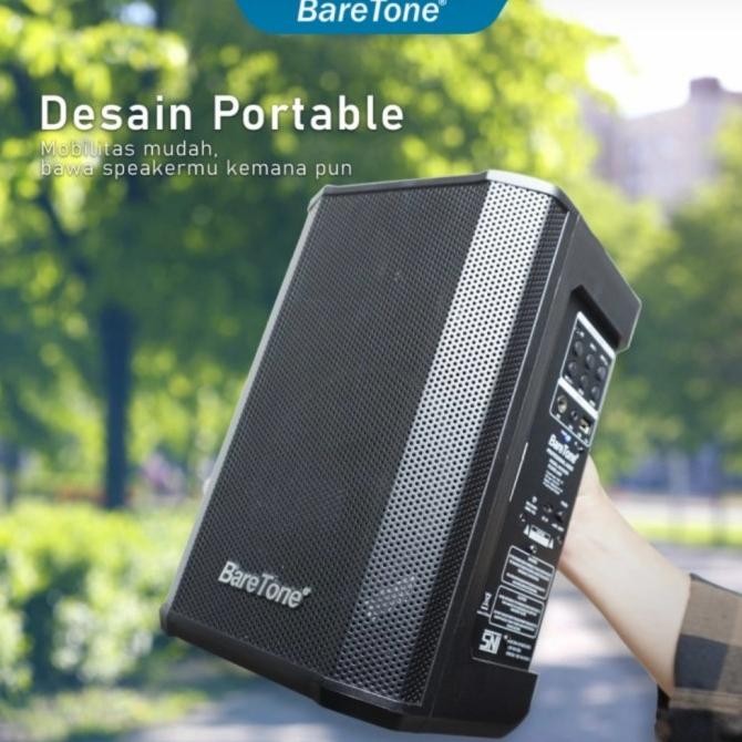 Speaker Portable Baretone MAX05BX 5inch , Spiker Baretone Portable 5"