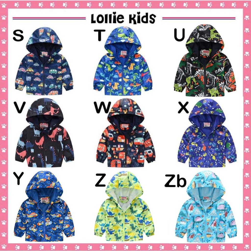 Baju Anak Halus & Tebal PART3-JAKET PARASUT ANAK /JAKET HOODIE ZIPPER ANAK /JAKET ANAK LAKI2