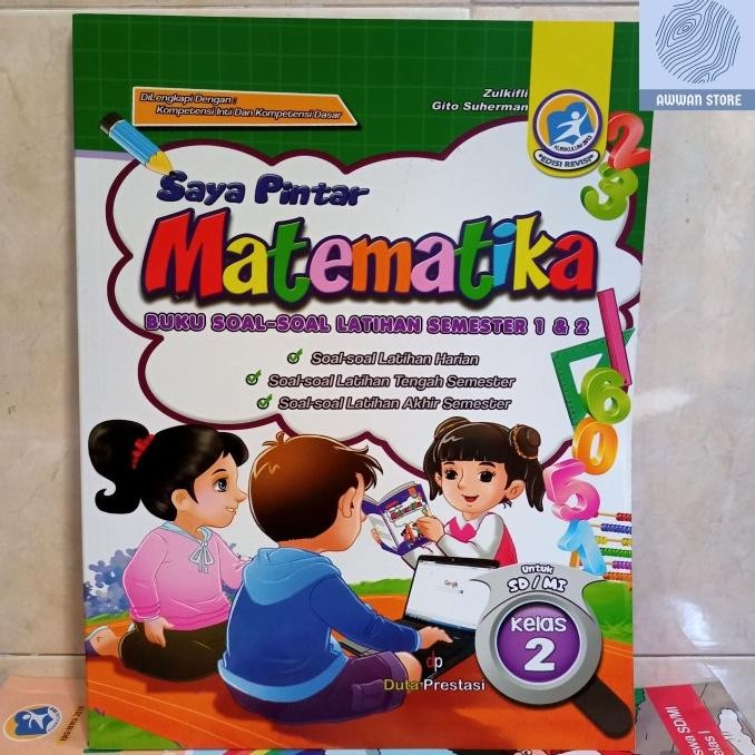 

TERMURAH SAYA PIN MATEMATIKA UNTUK SD/MI KELAS 2 BUKU SOAL LATIHAN SEMESTER