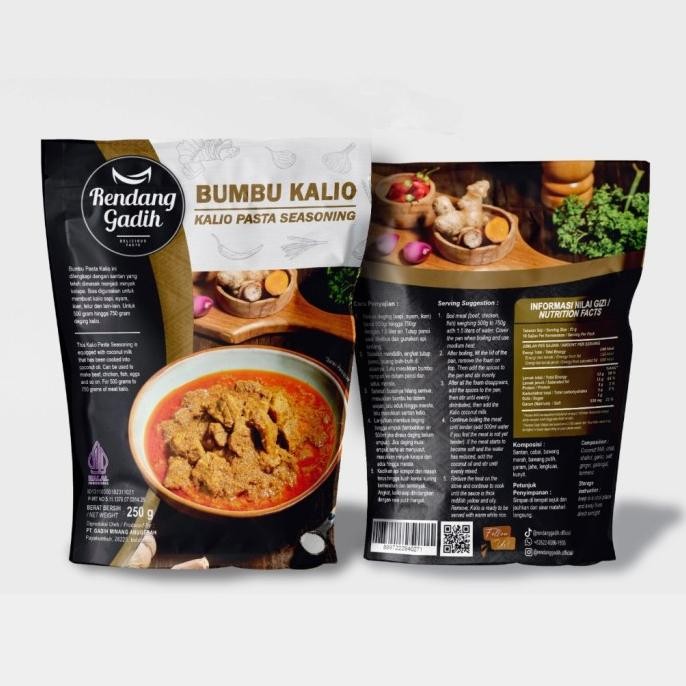 

Bumbu Kalio Instan Rendang Gadih 250 gram P82T