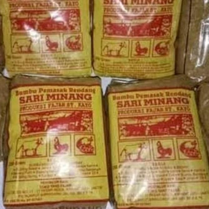 

Bumbu Rendang SARI MINANG 1000 gram P82T