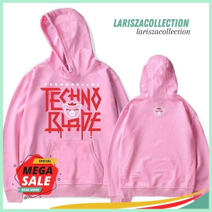 DREAM SMP GAME CREWNECK HOODIE TECHNOBLADE MERCH FUNNY  - HOODIE TECHNO BLADE PRODUK TERBAIK BY LARI