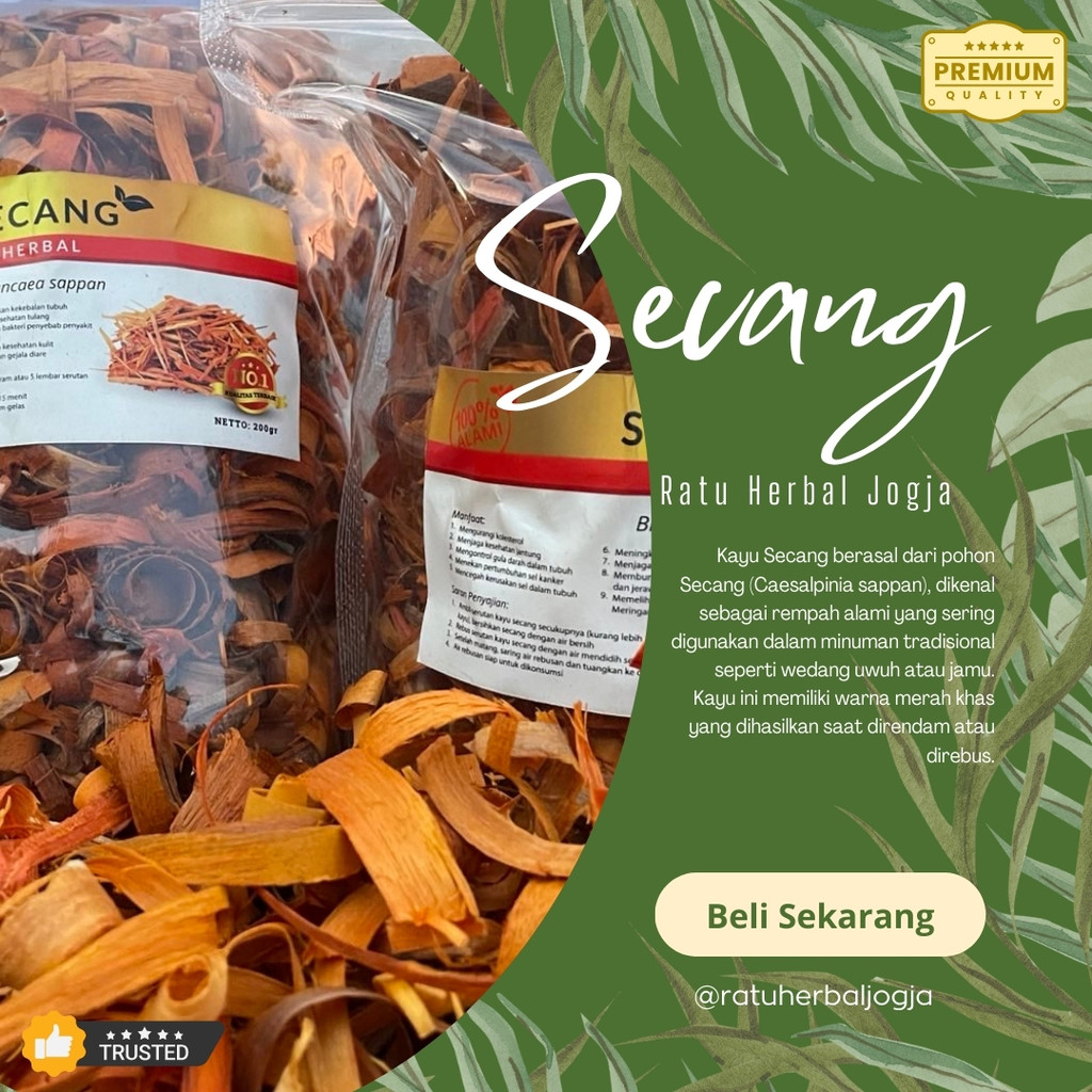 

Promo Premium Kayu Secang Herbal [200gram] Bersih Serutan Pas 2 Terlaris Bisa COD