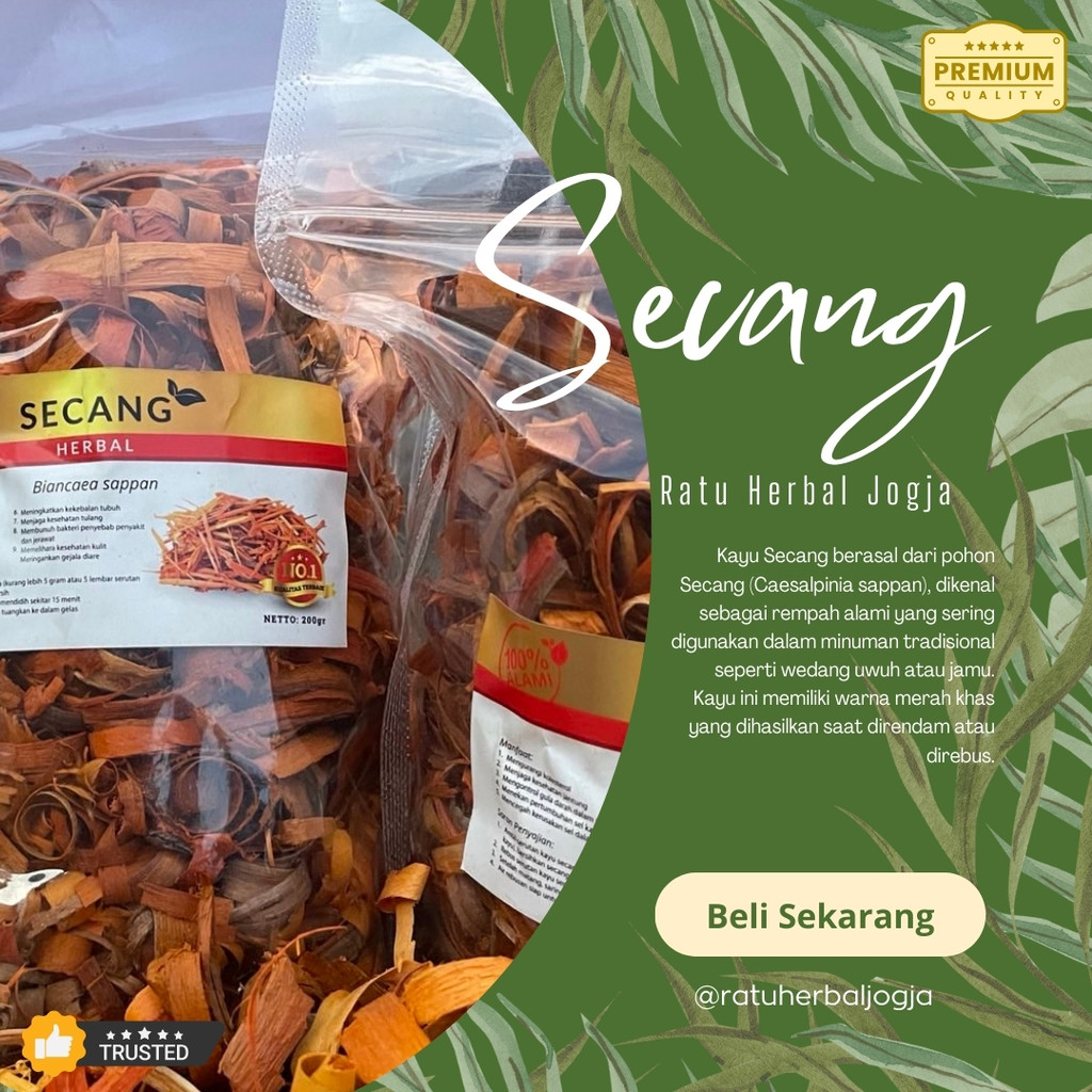 

Promo Premium Kayu Secang Herbal [200gram] Bersih Serutan Pas 5 Terlaris Bisa COD