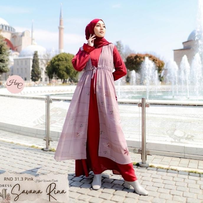 Terjangkau Hijabwanitacantik - Savana Rina Dress | Dress | Pakaian Muslim | Gamis