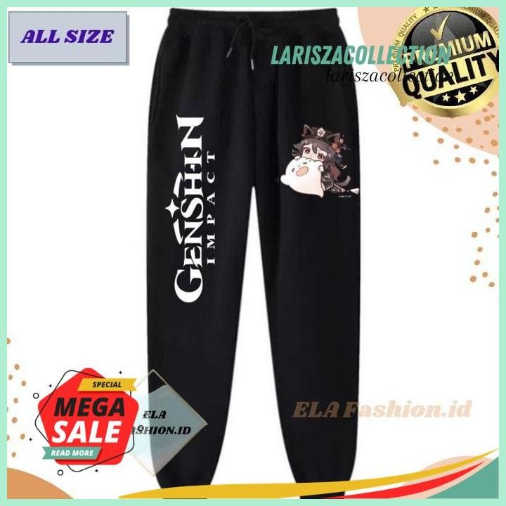 JOGER JOGGER ANIME GENSHIN IMPACT  KAEDEHARA KAZUHA  HU TAO  XIAO  ZHONGLI  GANYU  CUSTOM SATUAN TER