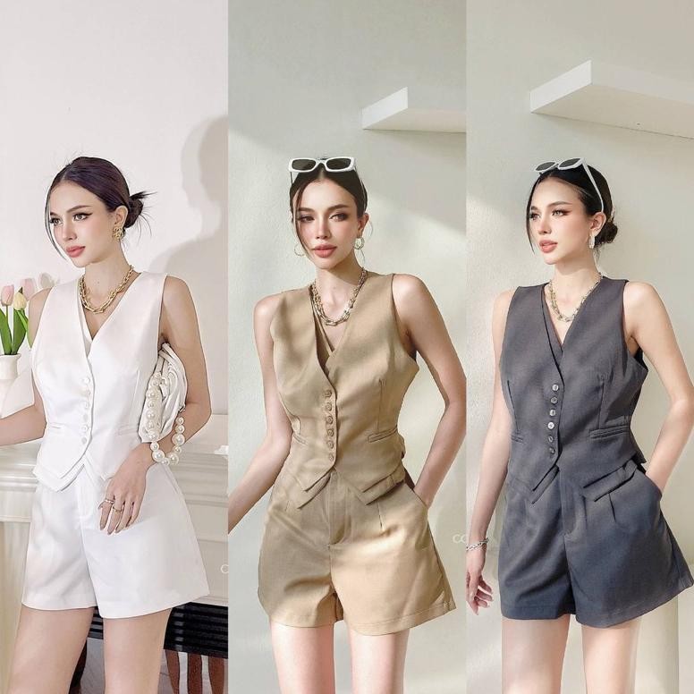 dim setelan wanita import/baju wanita import bangkok/setelan cotton candy bangkok/ set wanita import