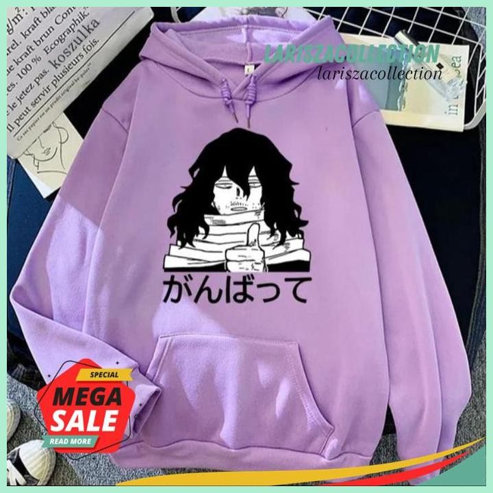 AIZAWA MINAMI HOODIE ANIME BOKU NO HERO MY HERO ACADEMIA PRODUK PILIHAN BY LARISZA COLLECTION 