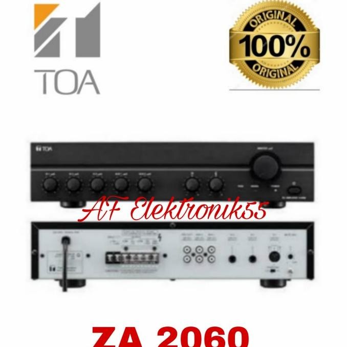 TOA ZA2060 POWER AMPLIFIER MIXER 60 WATT ZA-2060