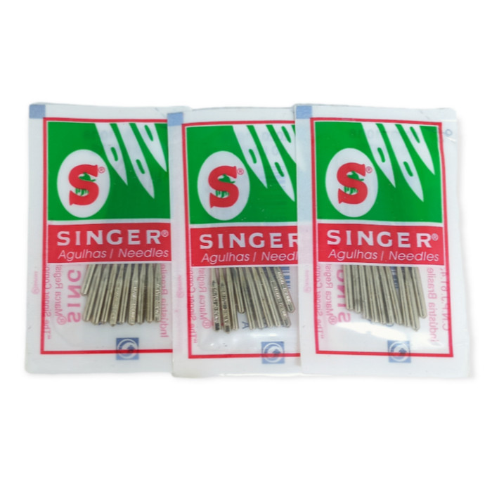 TERBARU JARUM MESIN JAHIT SINGER ORIGINAL JARUM KAOS JARUM SPANDEK JARUM DENIM