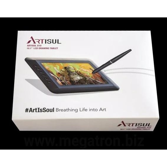 

LCD Drawing Tablet 10 inch - ARTISUL D10 - Papan Gambar Digital L88S