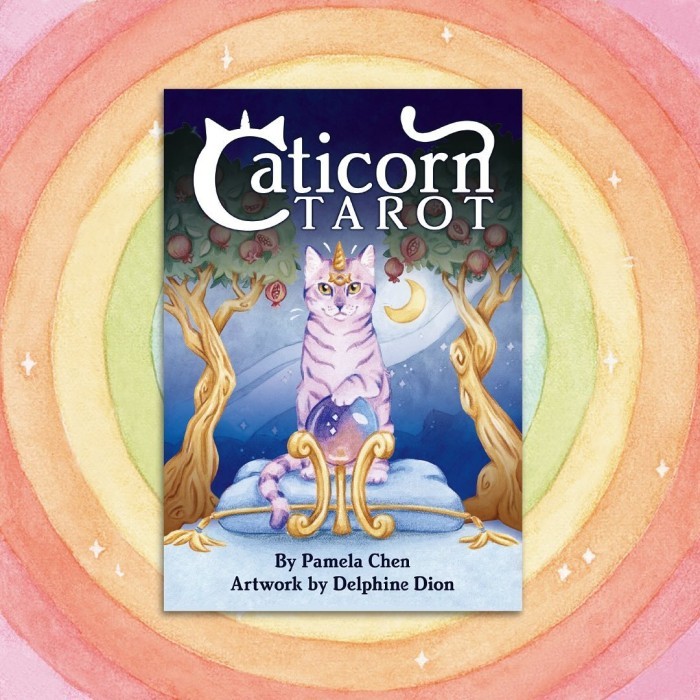 

TERBARU Caticorn Tarot by Pamela Chen US Games Card Deck 9781646711970