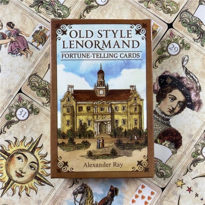 

TERBARU Old Style Lenormand Deck Lenormand Tarot Deck