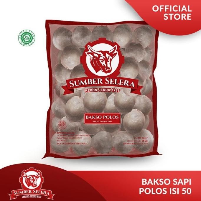 

Terbaru Bakso Sapi / Bakso Polos Sb Sumber Selera Isi 50Pcs - 650Gr