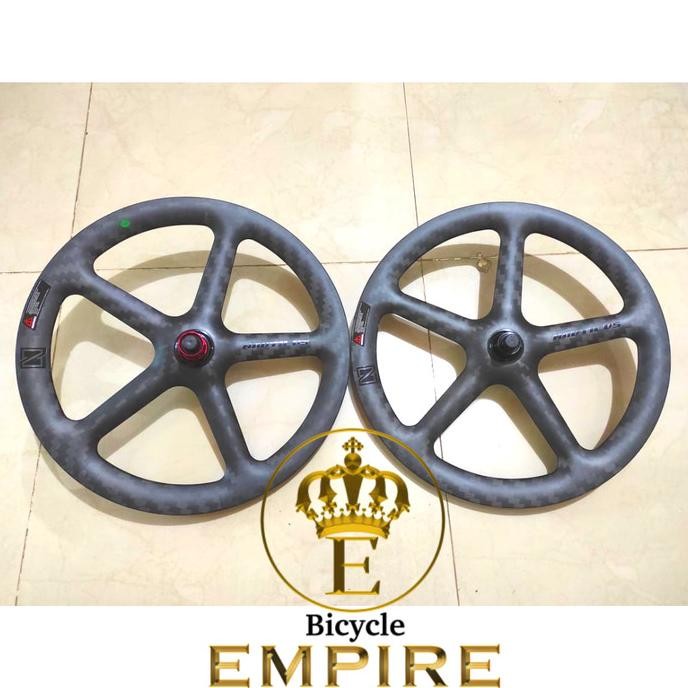 Wheelset 16 349 Nautilus 5 Spoke Palang Lima Carbon Bicycle Empire