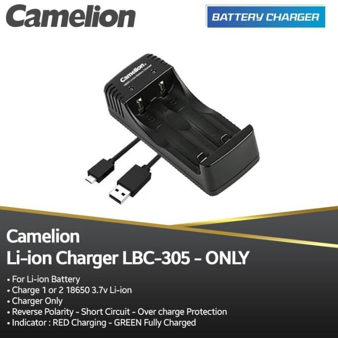Camelion Charger Lithium 18650 Li-Ion