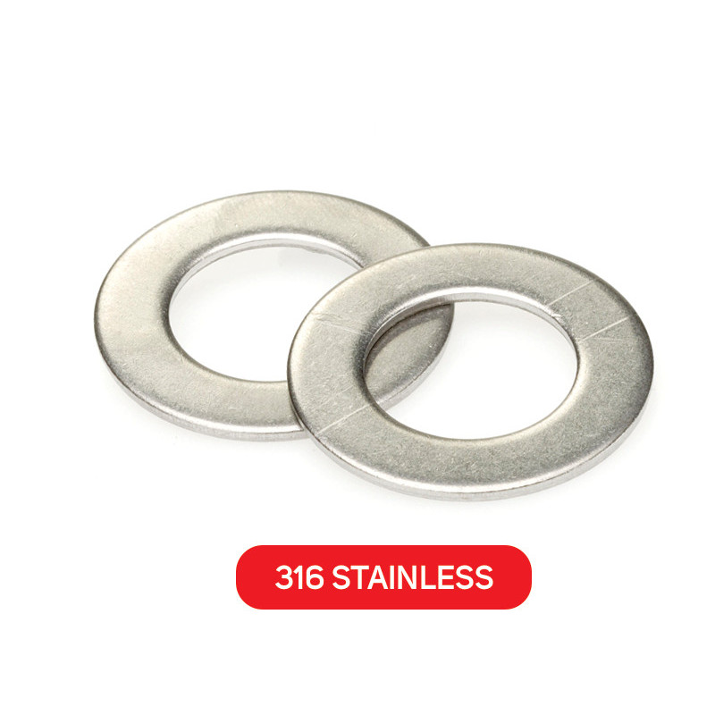 SS316 Ring Plat M12 / Flat Washer M12 / WP M12 / Ring Plat Stainless M12